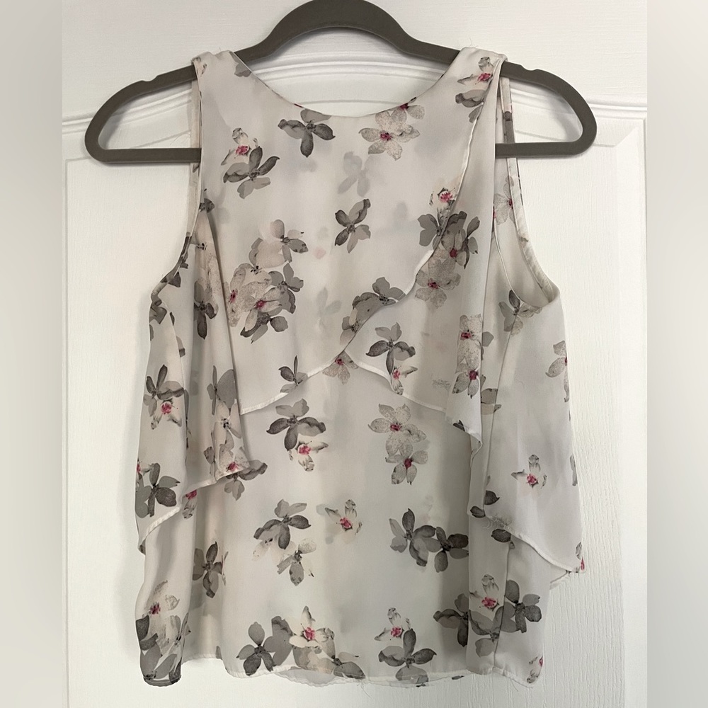 Philosophy Floral Sleeveless Top